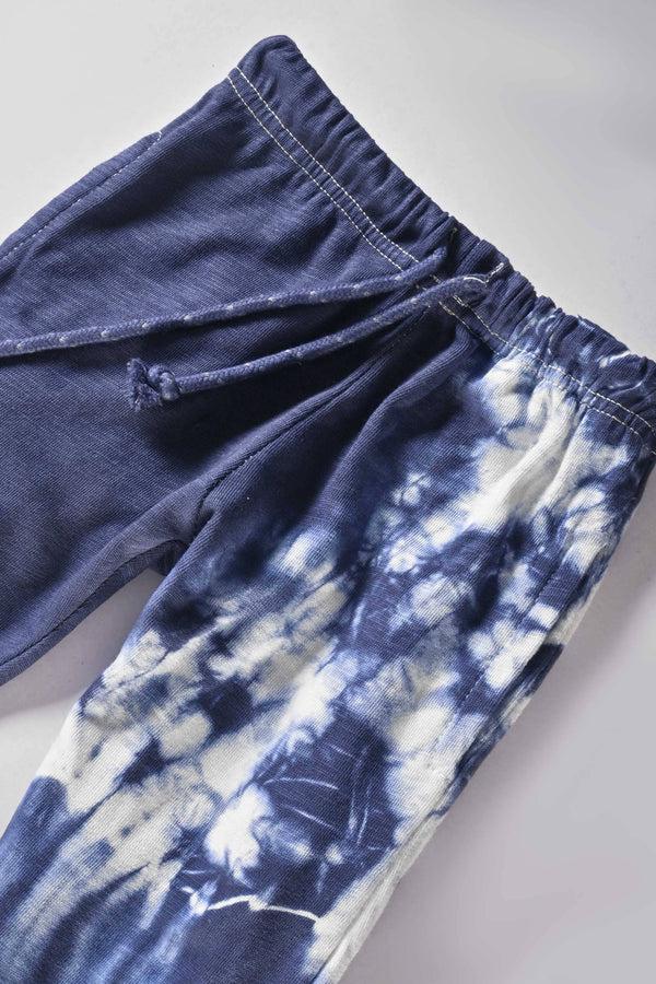 Elo Max 21 Kid's Tie And Dye Style Trousers Navy