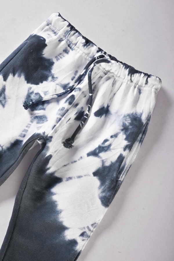 Elo Max 21 Kid's Wavre Tie & Dye Trousers Navy & White