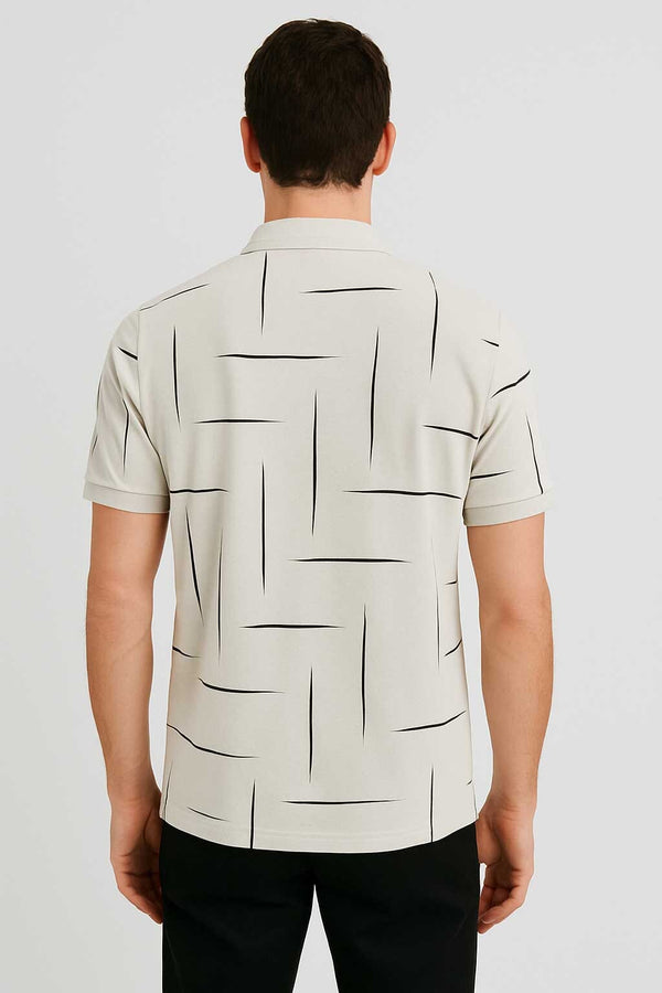 Elo Max 21 Men's All Over Printed Polo Shirt Black
