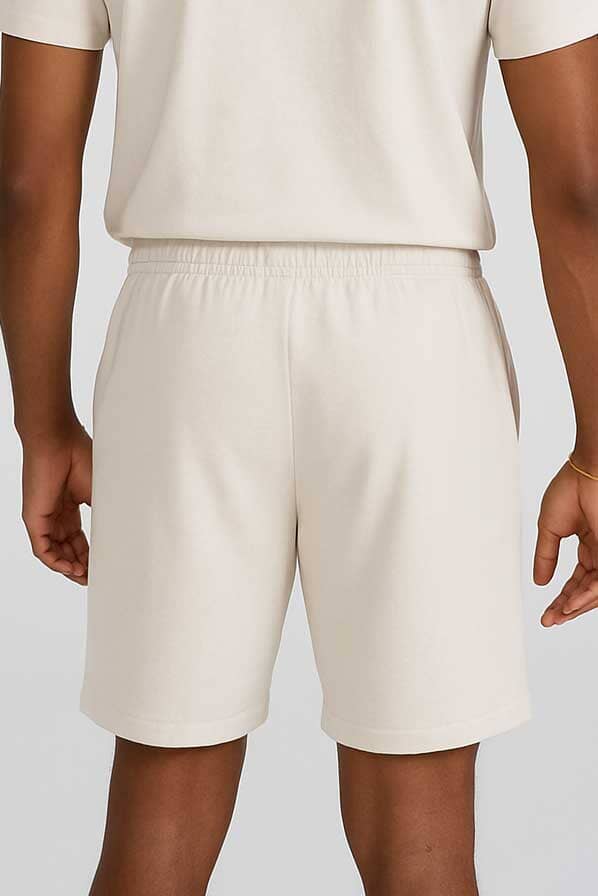 Elo Max 21 Men's Contrast Panel Shorts Oatmeal