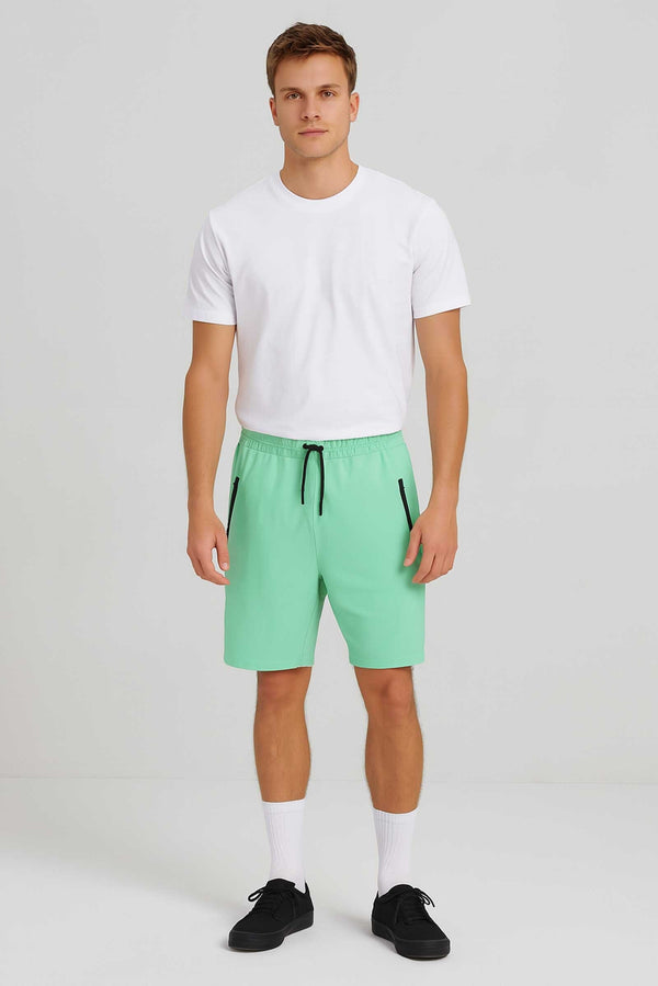 Elo Max 21 Men's Dry Fit Activewear Shorts Sky