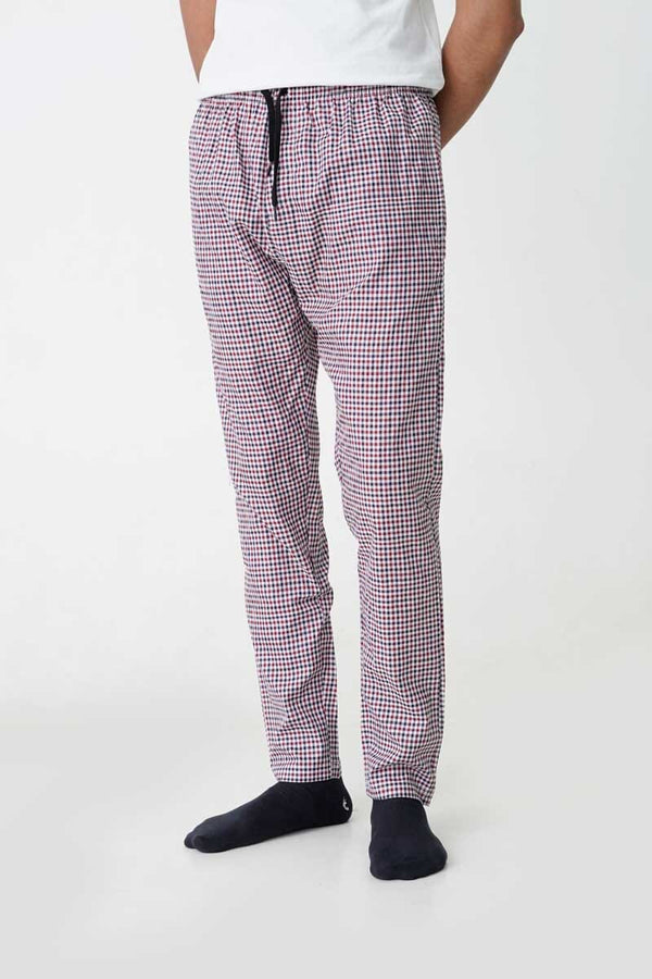 Elo Max 21 Men's Gingham Loungewear Trousers