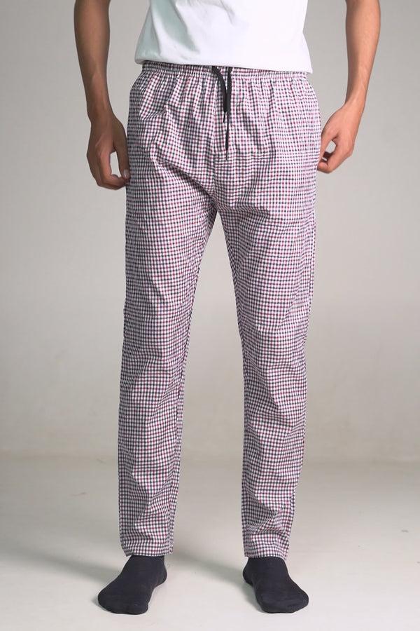Elo Max 21 Men's Gingham Loungewear Trousers