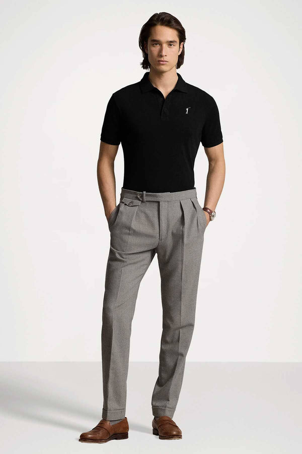 Elo Max 21 Men's Golf Polo Shirt Black
