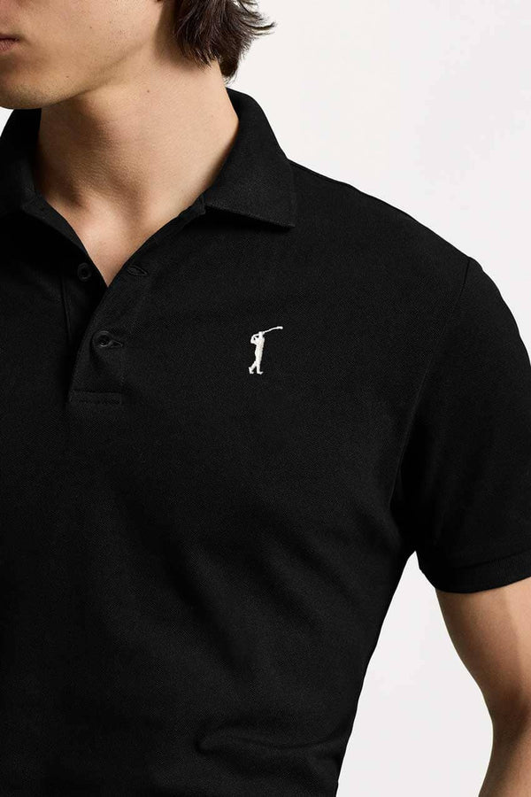 Elo Max 21 Men's Golf Polo Shirt Black