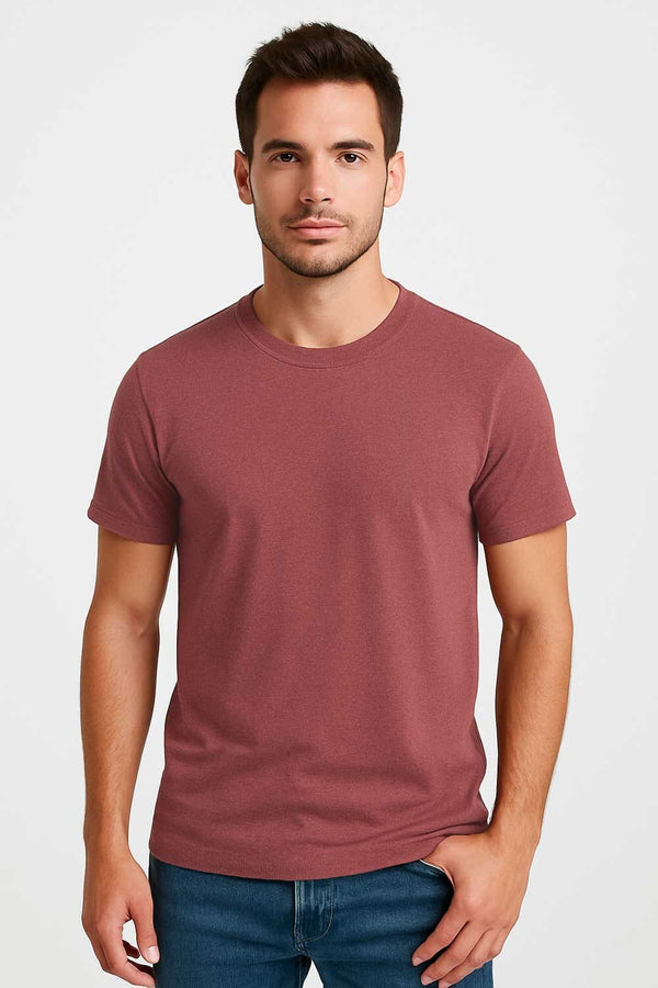 elo Max 21 Men's Jacquard Tee Shirt Brick