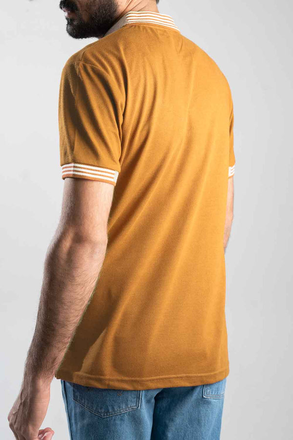 Elo Max 21 Men's Jacquard Trim Polo Shirt Black