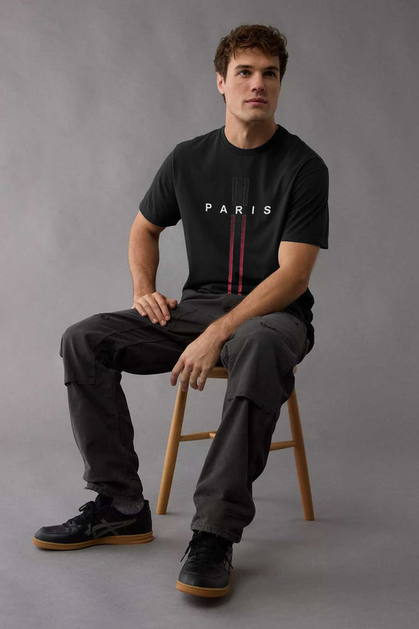 Elo Max 21 Men's Paris Printed Tee Shirt Skin