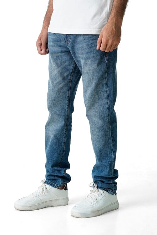Elo Max Men's Premium Regular Fit Denim Sky