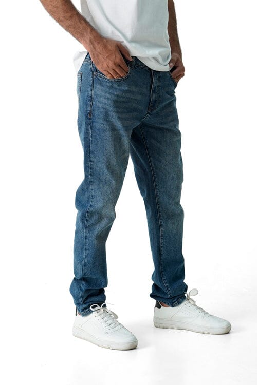 Elo Max Men's Premium Regular Fit Denim Sky