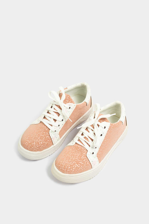 Elo MB Women's Abstract Pattern Sneakers Tea Pink