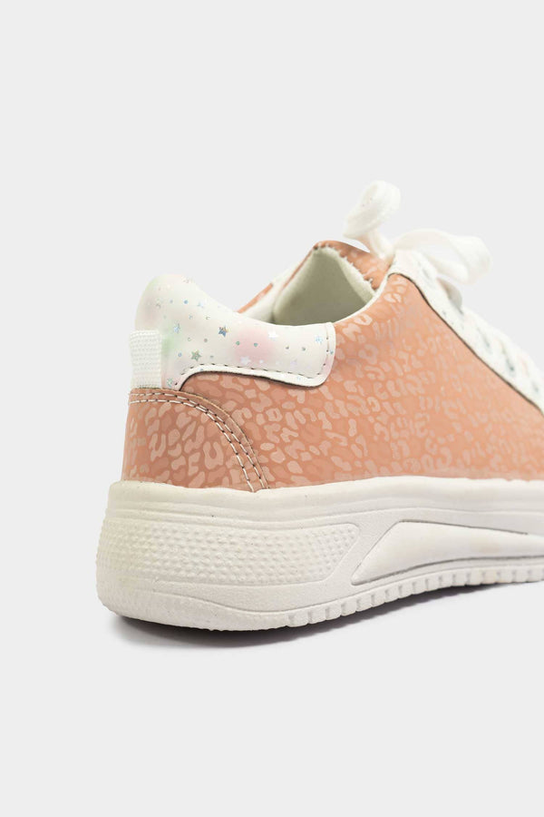 Elo MB Women's Abstract Pattern Sneakers Tea Pink