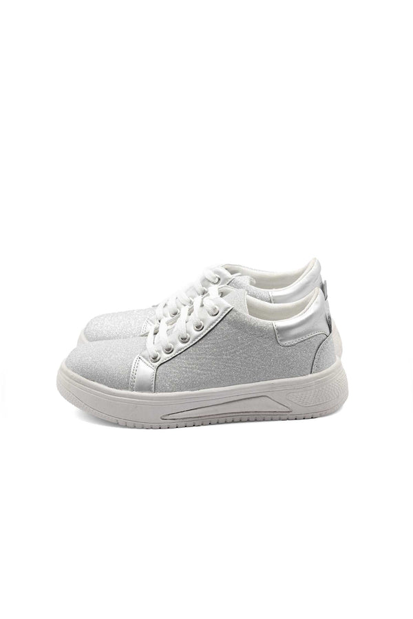 Elo MB Women's Sparkle Glam Sneakers Silver