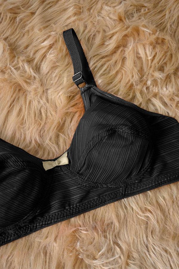 Elo Meidian Women's Stretchable Bra Black