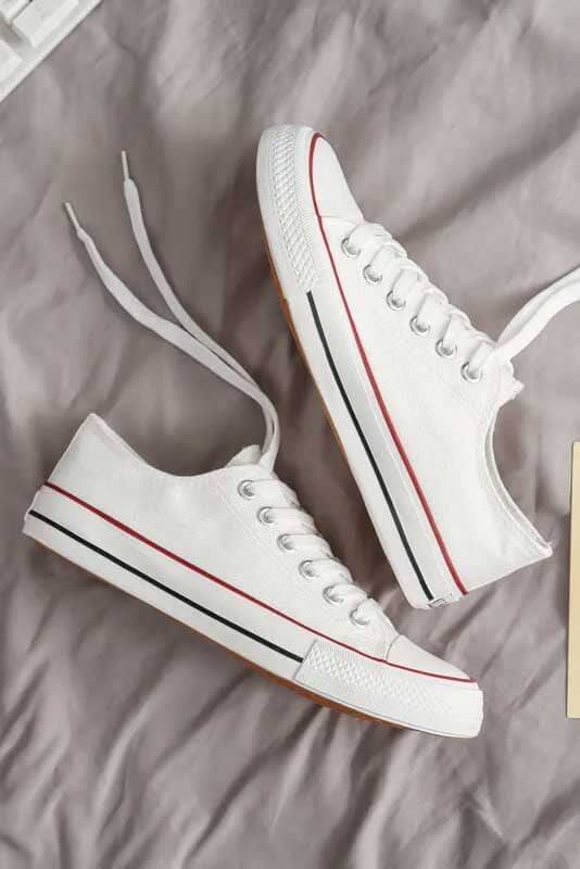 Elo Men's All-Sport Canvas Sneakers White