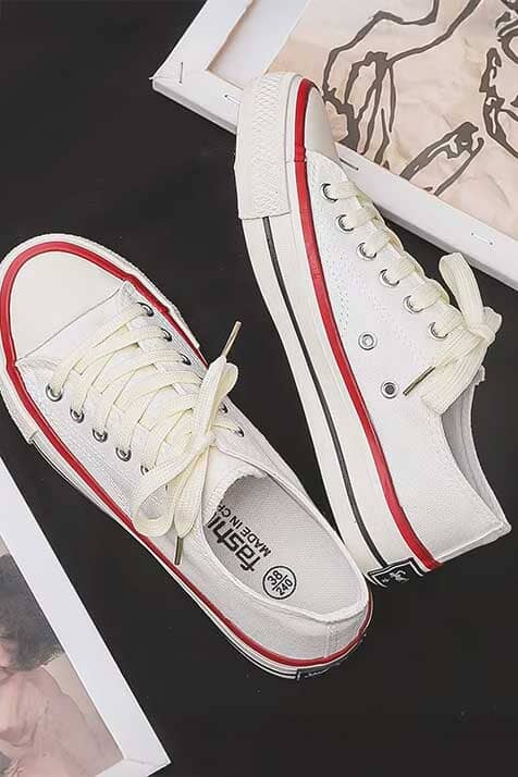 Elo Men's All-Sport Canvas Sneakers White