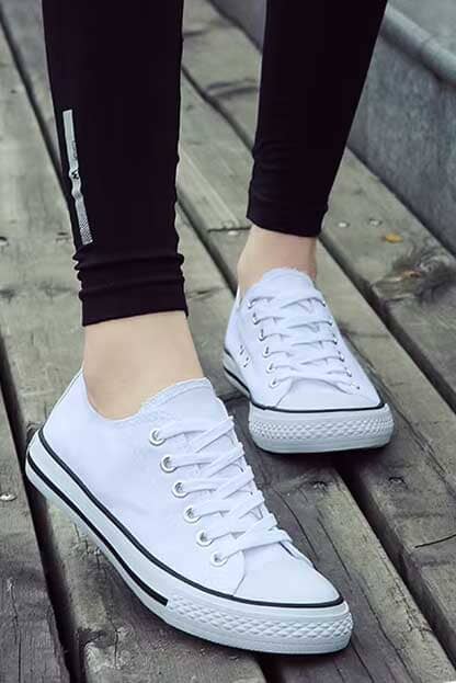 elo Men's All-Sport Canvas Sneakers White