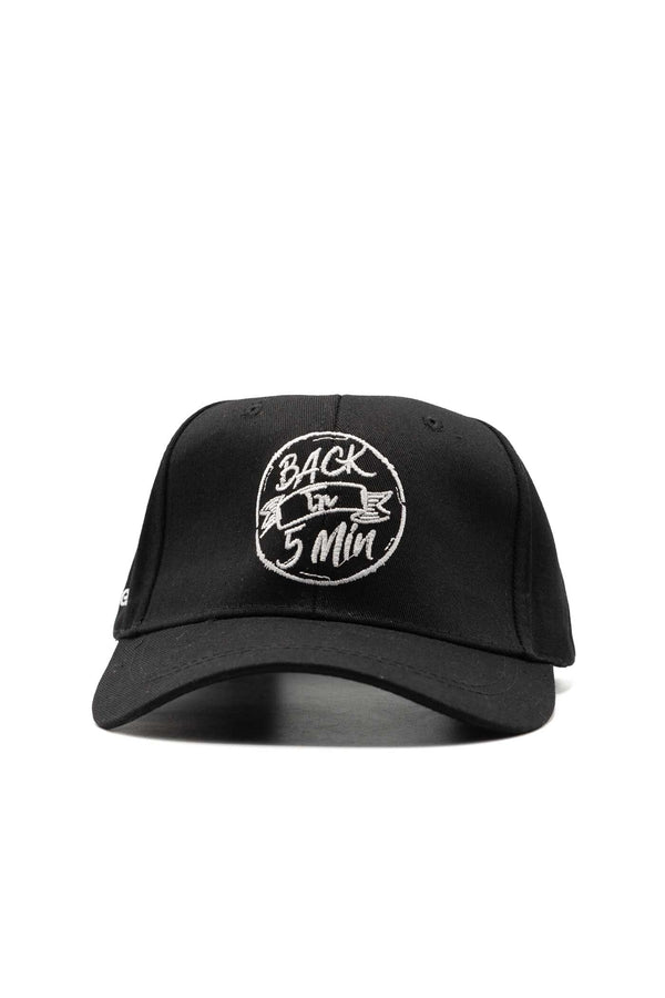 Elo Men's Back In 5 Min Embroidered P-Cap Black