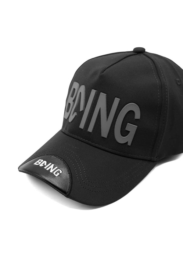 elo Men's Being Rubber Badge P-Cap Black