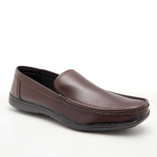 elo Men's Comfortable Formal Shoes Brown