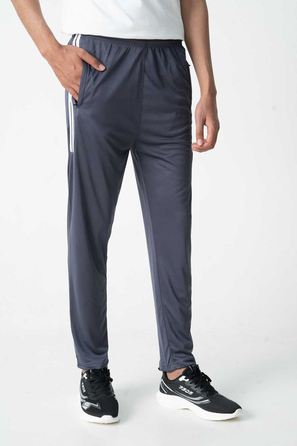 Elo Men's Dual Striped Activewear Trousers Navy