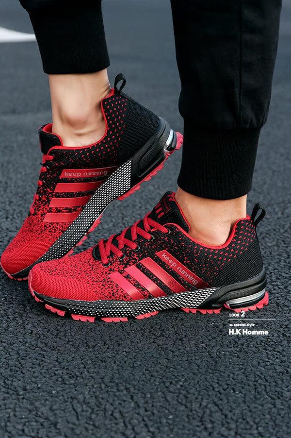 Elo Men's Keep Running Sports Shoes Black
