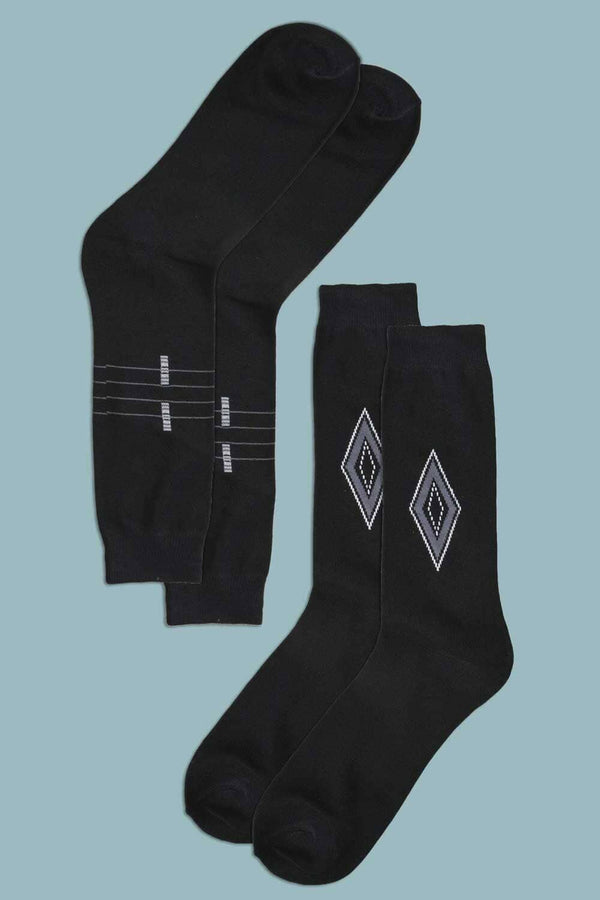 Elo Men's Kielce Dress Socks - Pack Of 2 Pairs