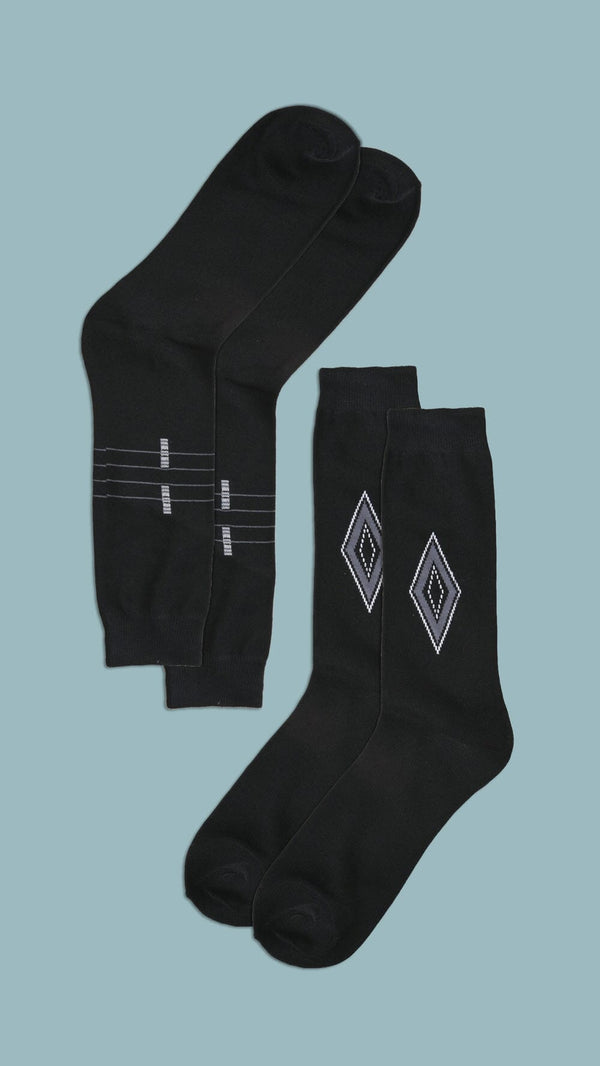 Elo Men's Kielce Dress Socks - Pack Of 2 Pairs