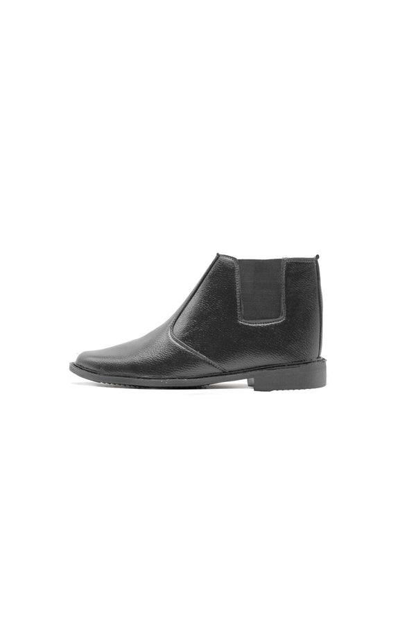elo Men's Leather Chelsea Boots Black