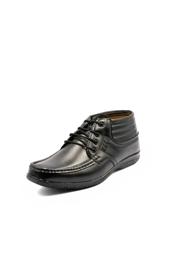 Elo Men's Low Top Leather Shoes Black
