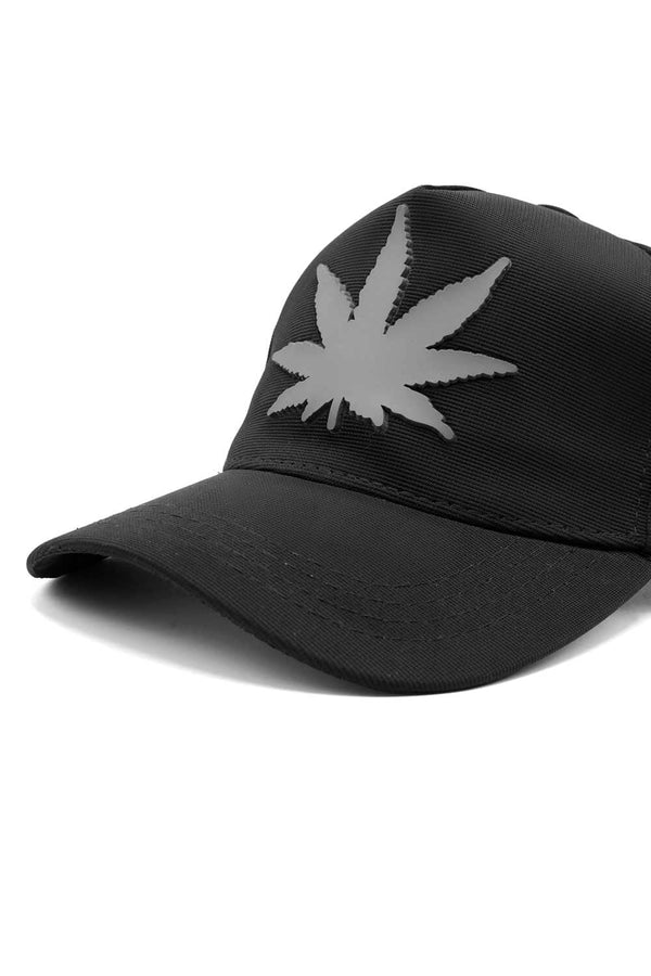 Elo Men's Maple Leaf Rubber Badge P-Cap Black