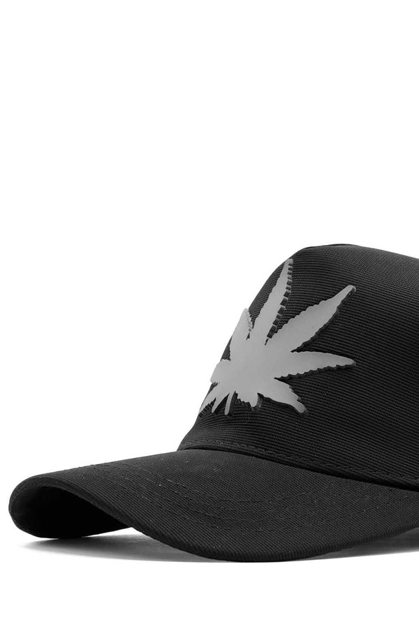 Elo Men's Maple Leaf Rubber Badge P-Cap Black