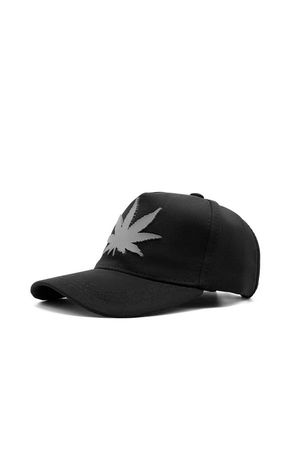 elo Men's Maple Leaf Rubber Badge P-Cap Black