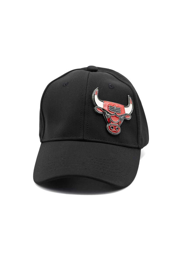 Elo Men's Metallic Bull Badge P-Cap Black