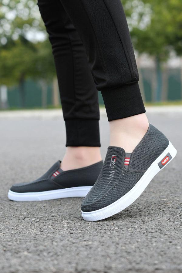Elo Men's Munich Casual Slip-On Loafers Black