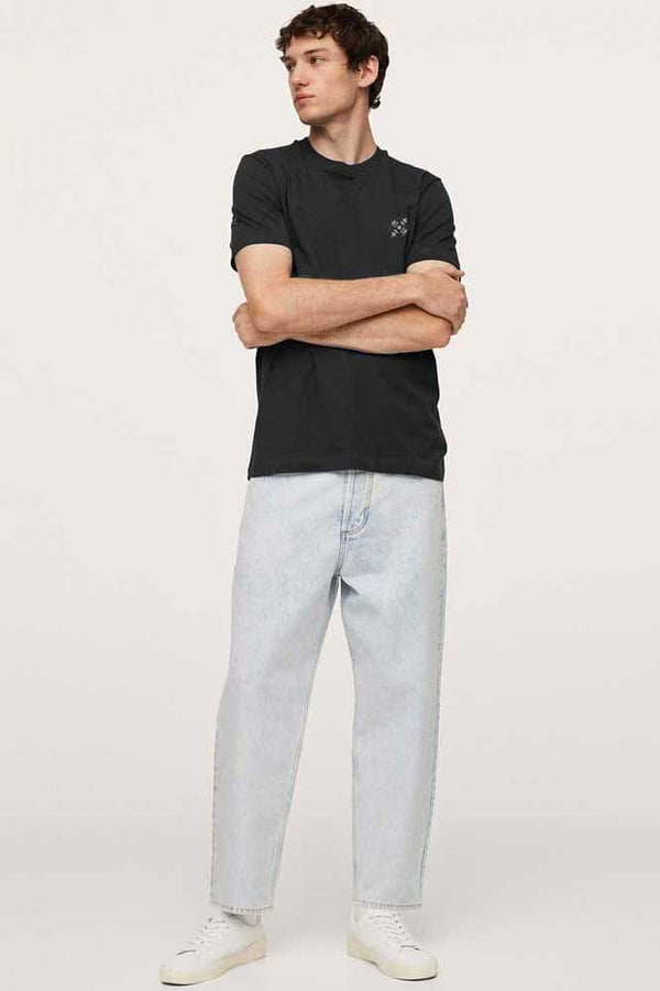 Elo Men's Oxbow Crew Neck Tee Shirt Black