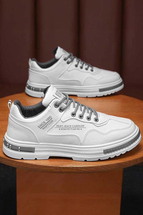 elo Men's Pany Jeacs Classic Sneakers White