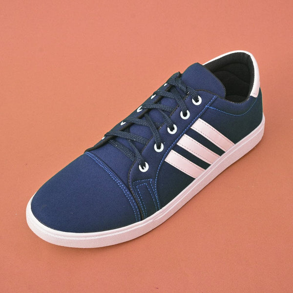 Elo Men's Pleven Fashion Sneaker Shoes Navy & White