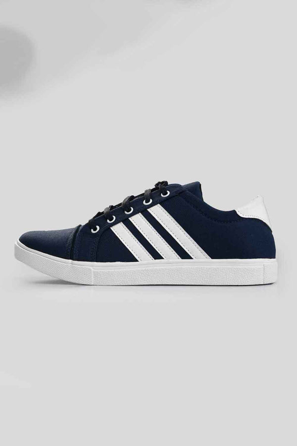 elo Men's Pleven Fashion Sneaker Shoes Navy & White