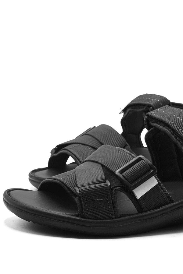 Elo Men's Premium Webbing Sandals Black