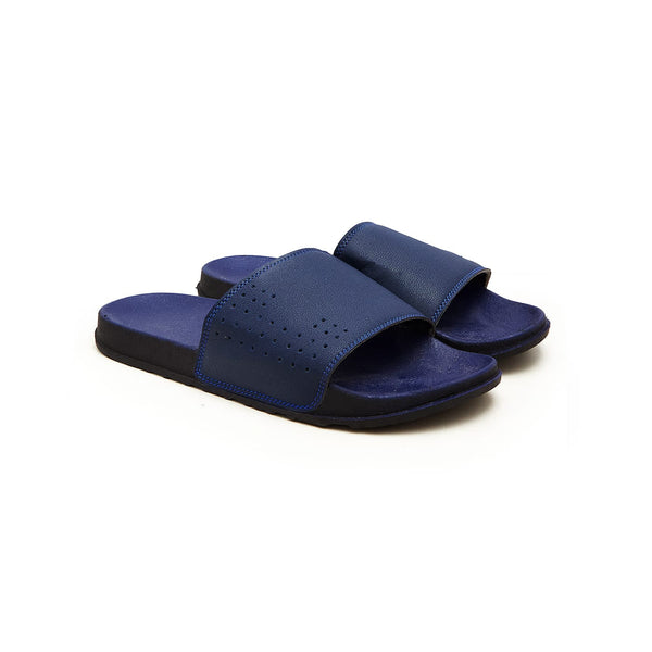 Elo Men's Premro Premium Style Slides Black