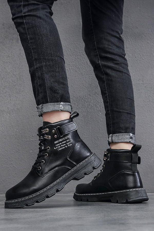 Elo Men's Raleigh High-Top Boots Black
