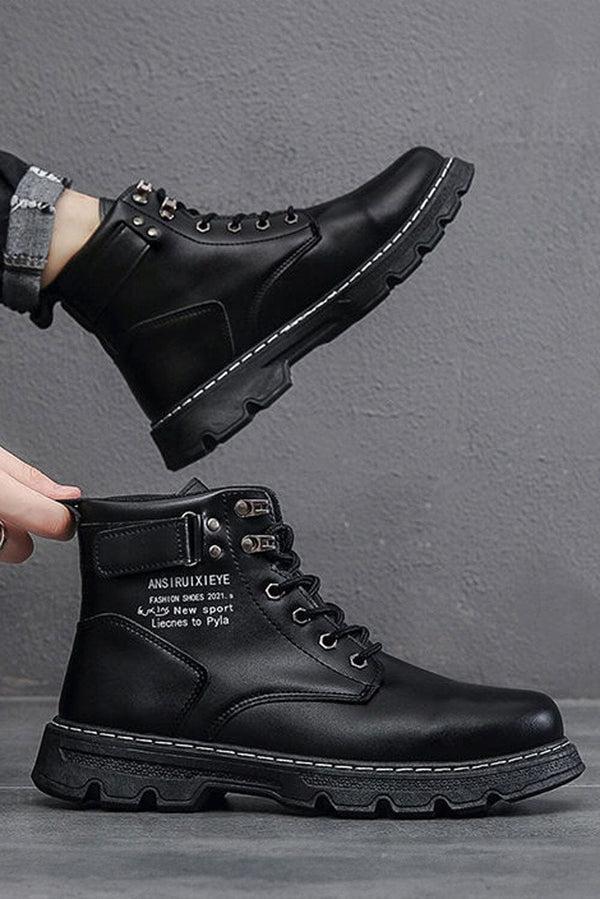 Elo Men's Raleigh High-Top Boots Black