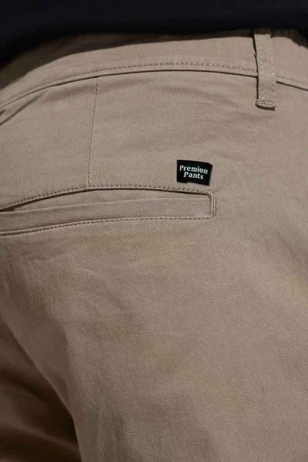 Elo Men's Regular Fit Premium Chino Pants Navy