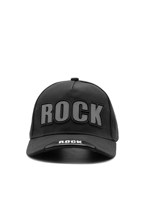 elo Men's Rock Rubber Badge P-Cap Black