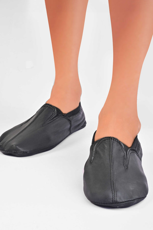 Elo Men's Roskilde Warmth Half Leather Socks Black