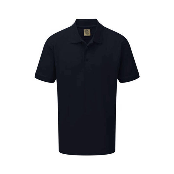 elo Men's Short Sleeve Pique Polo Shirt Navy