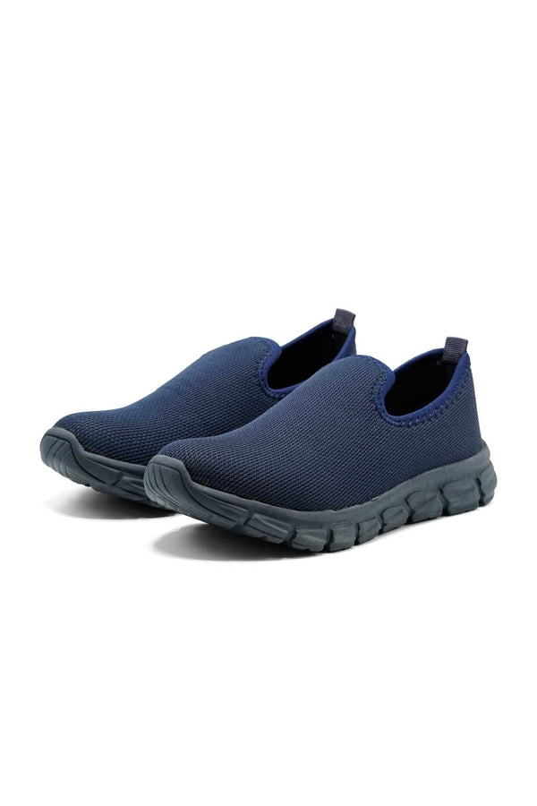 elo Men's Slip On Casual Shoes Navy