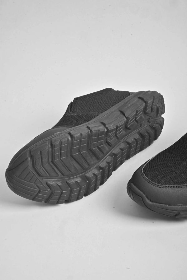 Elo Men's Slip On Classic Jogger Shoes Black