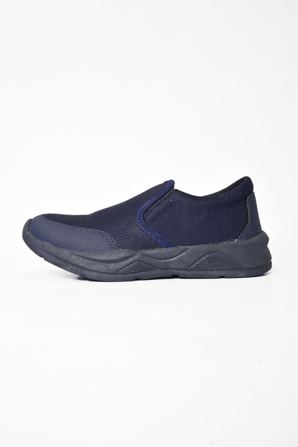 Elo Men's Slip On Randers Jogger Shoes Navy